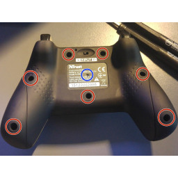 Разборка контроллера Trust GXT 545 Wireless PC-PS3